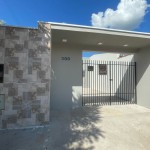 Casa recém construída.